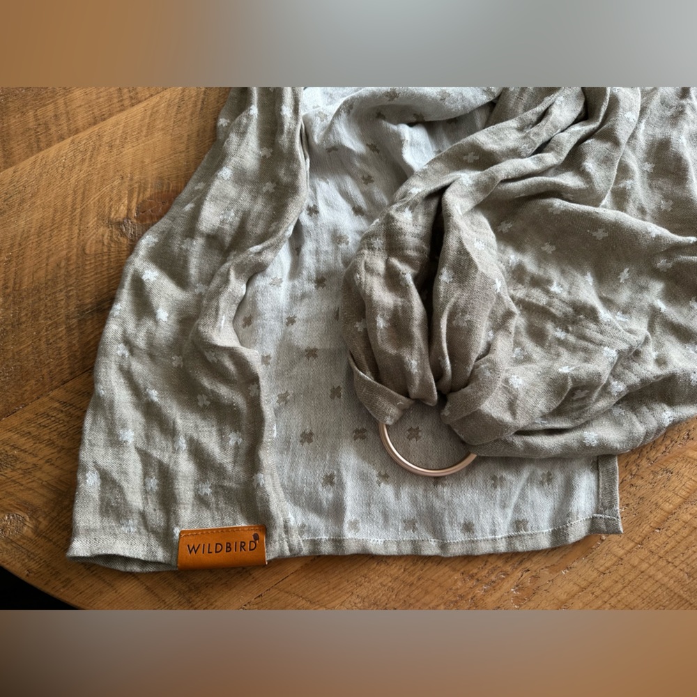 COPY - Wild bird linen ring sling - Spizella rose gold ring sling - Brand New